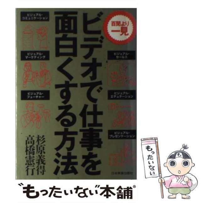 【中古】 ビデオで仕事を面白くする方法 百聞より一見 / 杉原義得 高橋憲行 / 日本実業出版社 [単行本]【メール便送料無料】