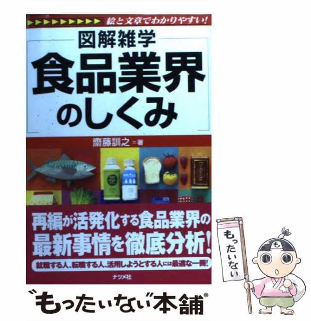 中古】 食品業界のしくみ 図解雑学 絵と文章でわかりやすい! / 齋藤 訓