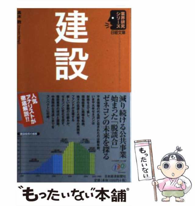 中古】 建設 (日経文庫) / 高木 敦 / 日本経済新聞社 [単行本]【メール