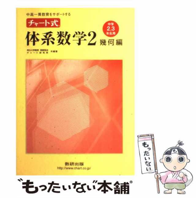 体系数学2 機可編 数研出版