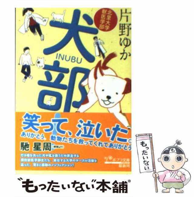 ポプラ社　マーケット　[文庫]【メール便送料無料】の通販はau　PAY　北里大学獣医学部　もったいない本舗　au　マーケット－通販サイト　中古】　か8-1)　片野ゆか　犬部!　(ポプラ文庫　PAY