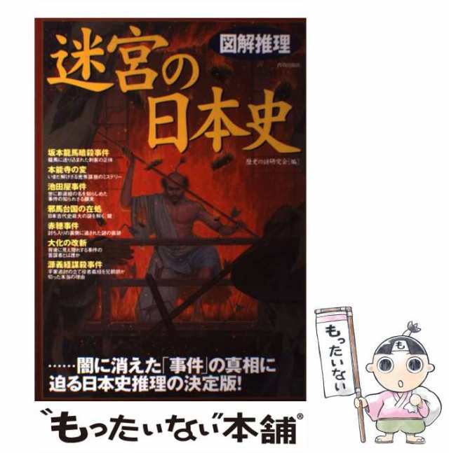 【中古】 迷宮の日本史 図解推理 / 歴史の謎研究会 / 青春出版社 [単行本]【メール便送料無料】｜au PAY マーケット