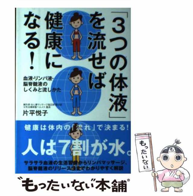 中古】 「3つの体液」を流せば健康になる！ 血液・リンパ液・脳脊髄液