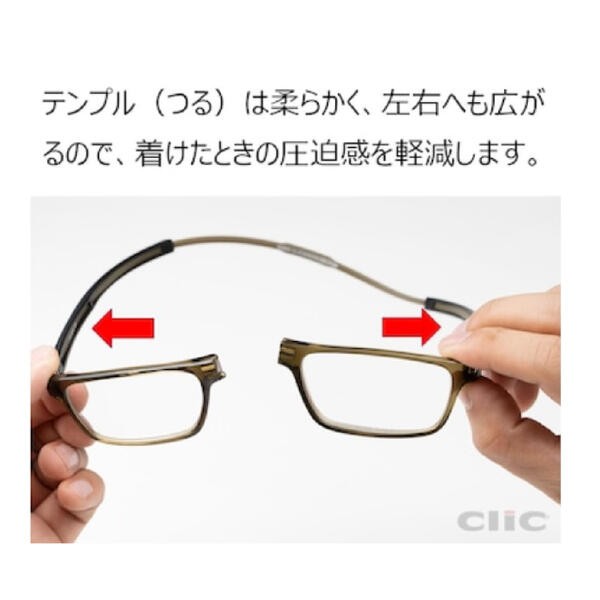 クリックリーダー チューブ CliCreaders TUBE 老眼鏡 シニアグラス