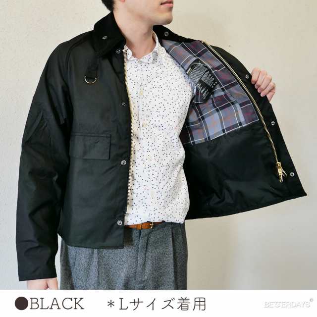 バブアー スペイ ワックスド コットン ショートブルゾン Barbour SPEY