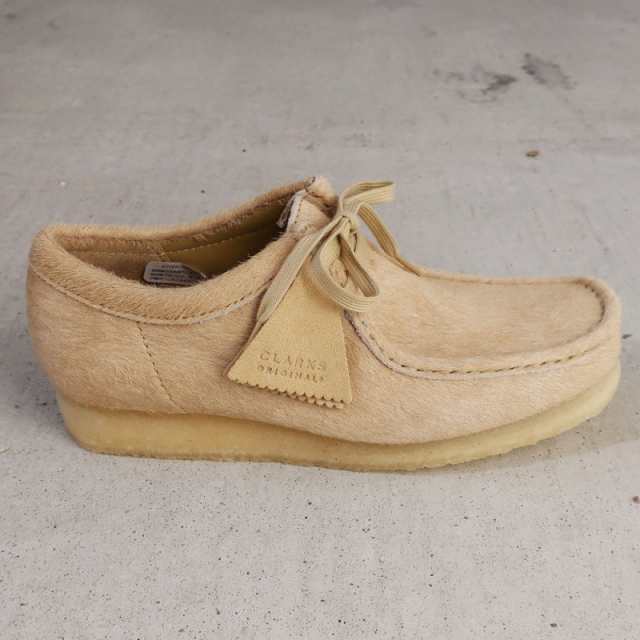 【ほぼ新品】CLARKS クラークス Wallabee ワラビー レザー 25