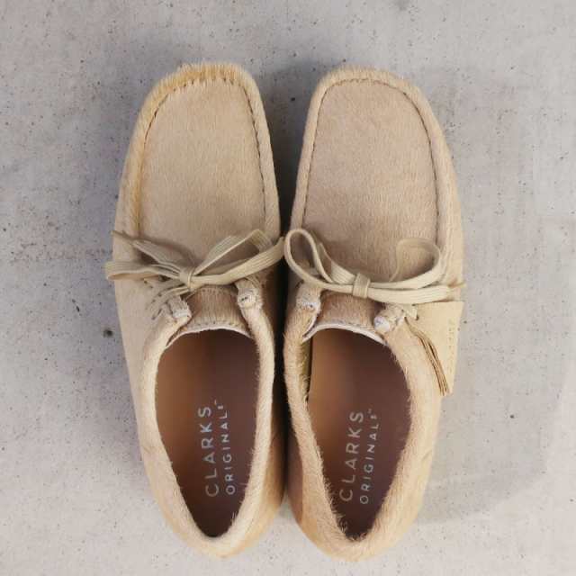 クラークス ワラビー メンズ Wallabee Maple Hair On CLARKS ORIGINALS ヘアオン 25-28cm 【国内正規品】