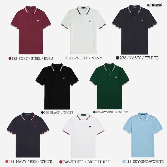 フレッドペリー ポロシャツ メンズ FRED PERRY POLO SHIRT M3600 半袖