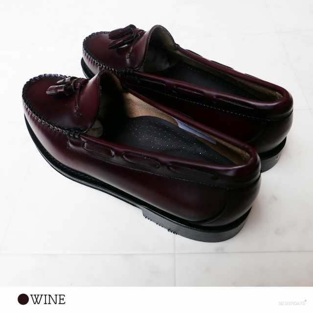 タッセルローファー メンズ 11015 LARKIN WINE LEATHER SOLE ジーエイチバス G.H.BASS 【国内正規品】