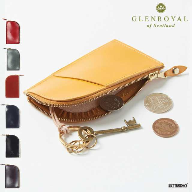 キーケース メンズ グレンロイヤル カードポケット付きキーケース 全9色 ZIPPED KEY CASE WITH POCKET GLENROYAL  【国内正規品】｜au PAY マーケット