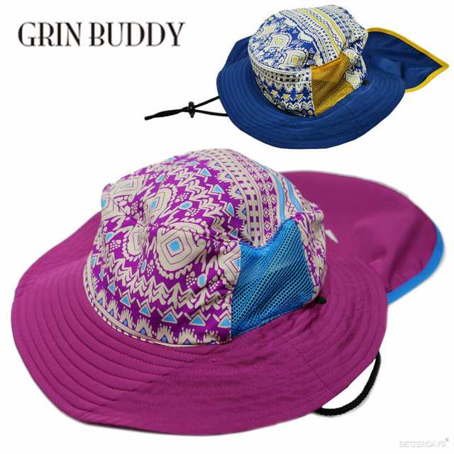 ハット キッズ グリンバディ GRIN BUDDY KIDS SURF HAT あご紐