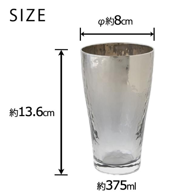 PROGRESS ビアグラス Glorious Long-Silver ビール ビア お酒 グラス プレゼント おしゃれ 2026 父の日 プレゼント 宇宙 ギフト チタン 日本製 伝統工芸 退職 お餞別 誕生日プレゼント 焼酎 グラス クリスマス  敬老の日 送料無料_8