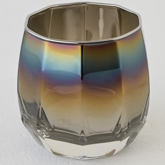 PROGRESS ロックグラス Vertex-Infinite お酒 グラス プレゼント ガラス おしゃれ 2026 父の日 プレゼント 宇宙 ギフト チタン 日本製 伝統工芸 退職 お餞別 誕生日プレゼント 焼酎 グラス クリスマス  敬老の日 送料無料_5