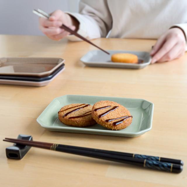 美濃焼 ニュアンス 5Pスクエアプレートセット 200-00498 セット 和 