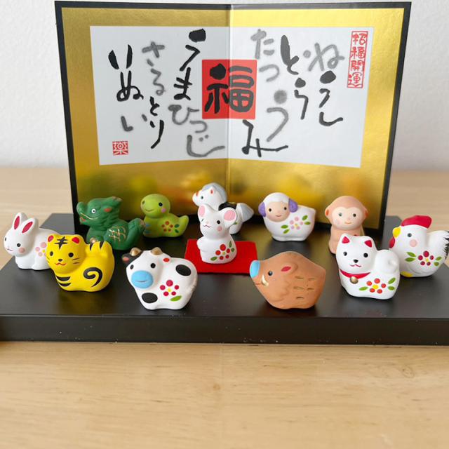 窯磁器青花紋干支鶏 置物 窯磁器青花紋干支鶏 置物 - メルカリ