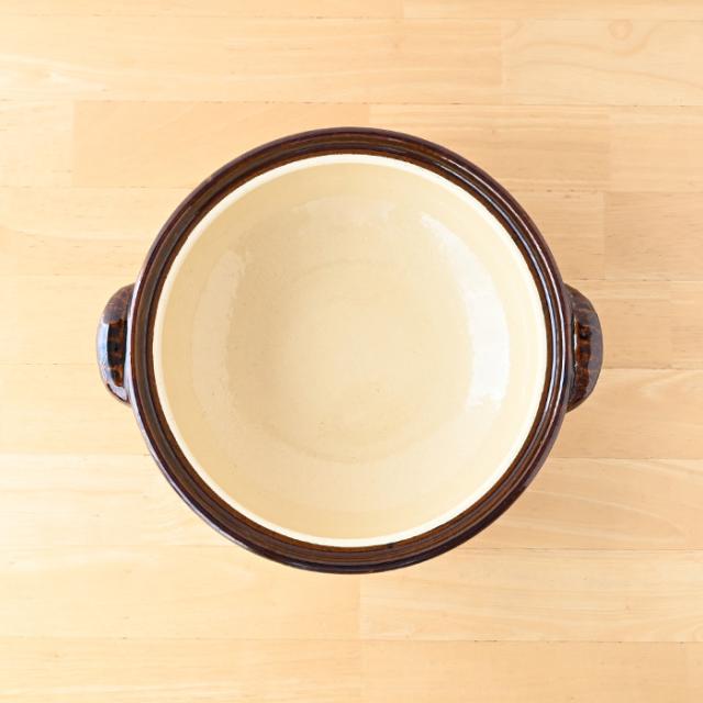 土鍋 ８号 古伊賀土鍋 飴 14131-11043 土鍋 ご飯 炊飯器 炊飯 3合 二人用 三人用 四人用 ２人用 ３人用 伊賀焼 日本製 おしゃれ 直火 電子レンジ 鍋 結婚祝い 新築祝い 引っ越し祝い 誕生日 ギフト プレゼント TOJIKI TONYA トウジキトンヤ 送料無料【伝統工芸・ 和遊感】_6