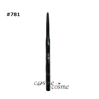 【メール便可】クリスチャンディオール ディオールショウ スティロ ウォータープルーフ #781 マット ブラウン(3348901703710)の通販は 4,807円