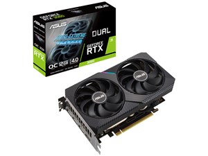 ASUS DUAL-RTX3060-O12G-V2 [PCIExp 12GB][ラッピング可] R-LOGI