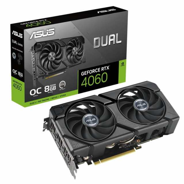 DUAL-RTX4060-O8G-EVO ASUS エイスース グラフィックカード[ラッピング可]