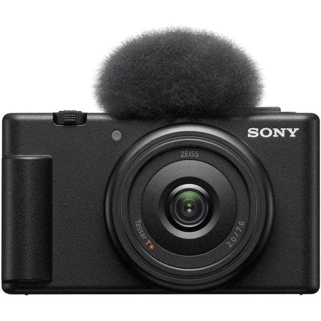 SONY ソニー 超広角 単焦点レンズ一体型 デジタルカメラ VLOGCAM ZV-1F (B) [ブラック]【ラッピング対応可】 R-LOGIの通販は 43,431円