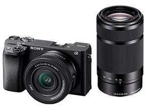 SONY ミラーレス一眼カメラ ILCE-6400X ダブルズームレンズキット [ブラック][ラッピング可] 77,666円