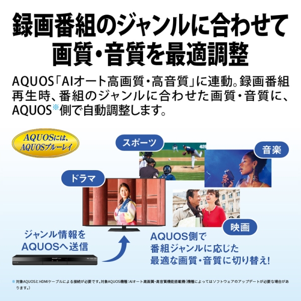 SHARP シャープ AQUOS ブルーレイレコーダー［2TB HDD /2番組同時録画］ 2B-C20GW1[ラッピング可] R-LOGI