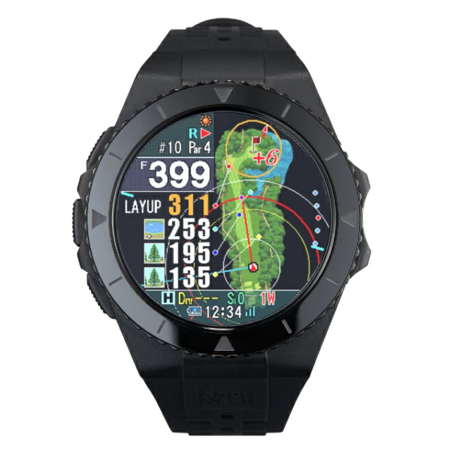 Shot Navi 腕時計型GPSゴルフナビ EXCEEDS [ブラック][ラッピング可] 32,369円