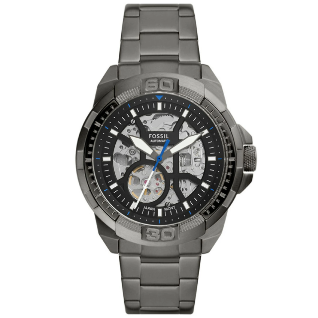 FOSSIL ウオッチ メンズ 自動小銃一巻き BRONSON オートマティック 噴煙 ステンレススチールウォッチ ME3218[ラッピング可] R-LOGI