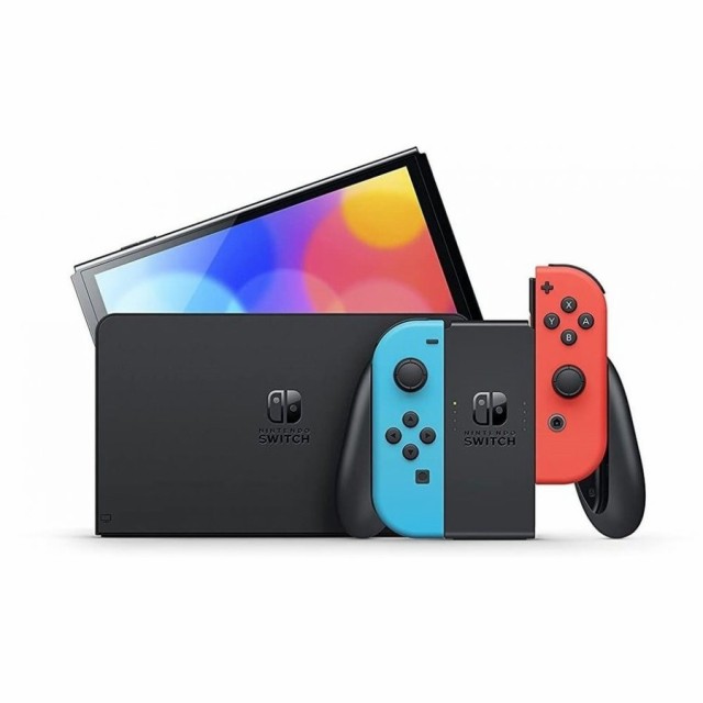 入手困難 Nintendo Switch 本体 ニンテンドースイッチ Joy-Con L ネオンブルー 中古品