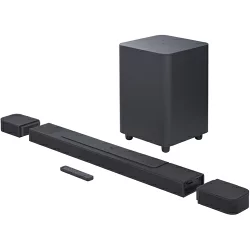 JBL(ジェービーエル) サウンドバー BAR 1000 完全ワイヤレスサラウンドシステム Wi-Fi対応 7.1.4ch Bluetooth対応 DolbyAtmos対応[ラッピング不可]KW／沖縄出荷不可