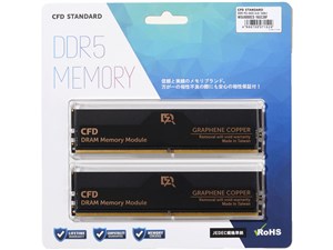 CFD STANDARD DDR5-6000 W5U6000CS-16GC38F デスクトップ用メモリ[ラッピング可]