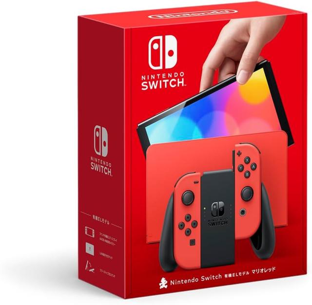 Nintendo Switch ニンテンドー スイッチ 本体 有機EL マリオレッド 任天堂【ラッピング対応可】の通販は