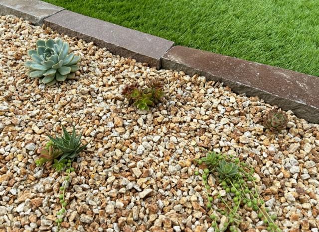 砂利 御影 錆 御影砂利 小 錆砂利 和風 庭 甲賀砂利 小粒 3分 約6-15mm