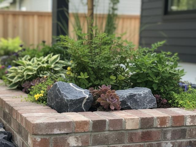 ブラックストーン　12石セット　庭石 石　石材　鑑賞石　庭　ガーデニング ブラックストーン 12石セット 庭石 石 石材 鑑賞石 庭 ガーデニング