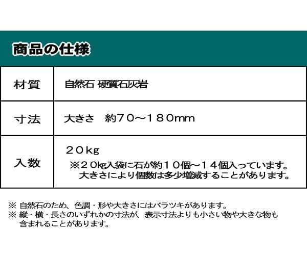 庭石 黒 ブラック 庭 ロックガーデン 石 岩 ガーデニング クラッシュブラック 20kg 約70～180mm 黒い 割栗石 砕石 おしゃれ 黒色  自然石 の通販はau PAY マーケット - 砂利 庭石 敷石 スタイルストーン