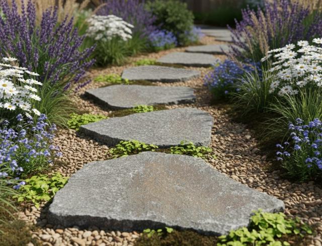 敷石★天然石★庭石★DIY★300×300×10㎜★シート11枚【送料無料】 敷石☆天然石☆庭石☆ガーデニング☆300×300×10㎜☆シート