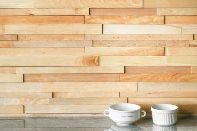 ウッドパネル 壁 diy 3d 薄い 軽量 ウッド パネル 天然木 おしゃれ 内装 木材 ウッドウォールパネル ウッドライトクラフト ナチュラル 8枚セット 0.96平米 - 13