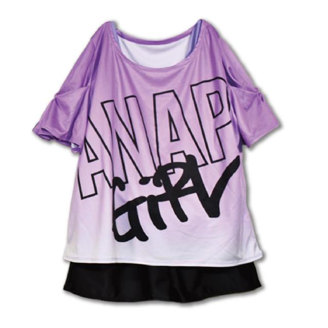水着 キッズ ガールズ 女の子 トップス & ワンピース セット ANAP 140 150 160 cmの通販は