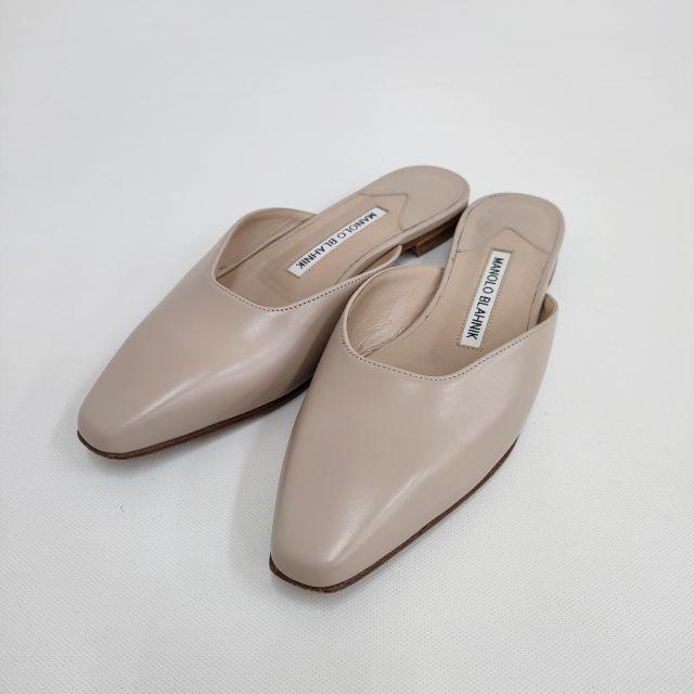 極美品】MANOLO BLAHNIKマノロブラニク ドゥロワー別注 35