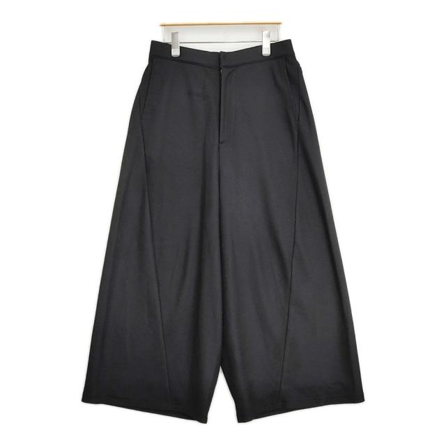 NICENESS SQUIRE ウールミルド ルースパンツ サイズS 定価63800円 NN-4202J16 イージー パンツ ブラック メンズ ナイスネス【中古】6-0219T♪
