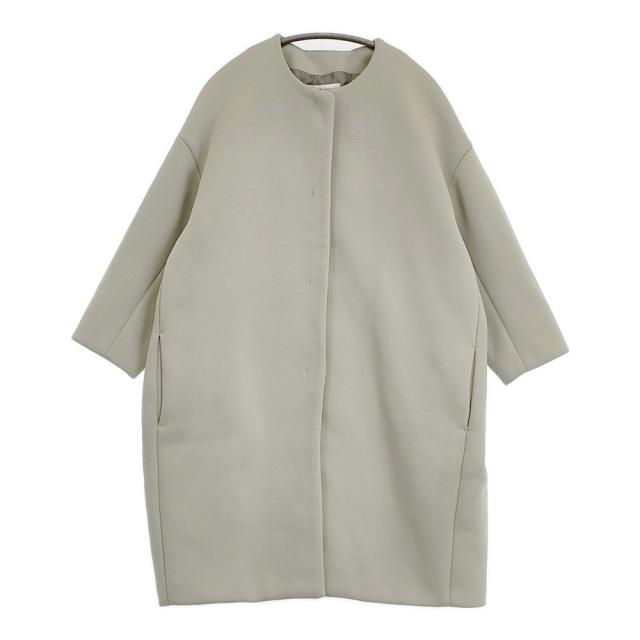 BEARDSLEY ダンボールマルコート 定価41800円 サイズ1 ノーカラー コート ライトグリーン レディース ビアズリー【中古】6-0219T♪ 10,501円
