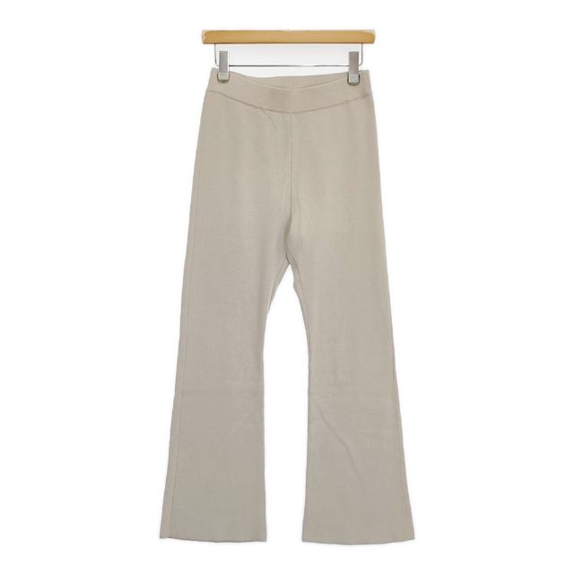 Deuxieme Classe Belle パンツ コットンニット パンツ ベージュ レディース ドゥーズィエムクラス【中古】6-0416G∞