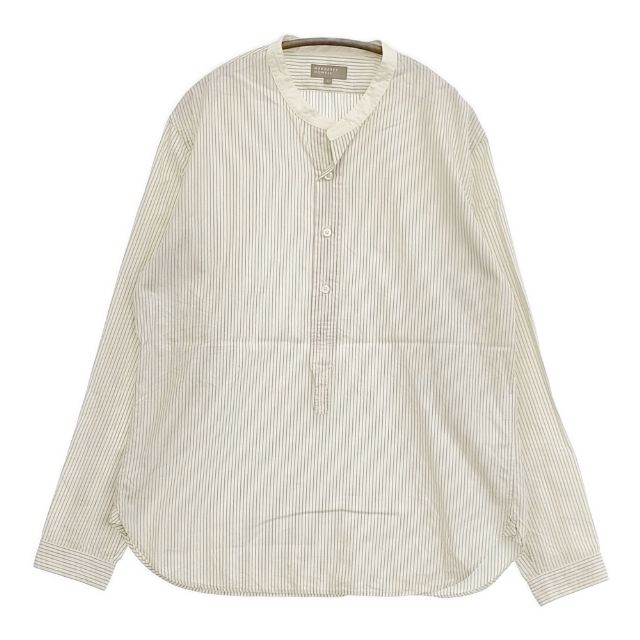 MARGARET HOWELL 579-1150030 MH50 ARCHIVE SHIRTS 50周年限定 長袖シャツ オフホワイト メンズ マーガレットハウエル【中古】6-0125M∞