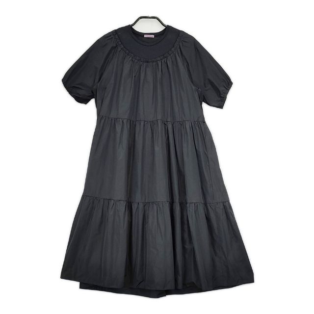 UNDERCOVER Sue UNDERCOVER ギャザードレス ワンピース ブラック レディース アンダーカバー【中古】5-0604S∞