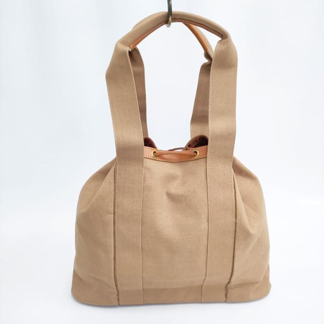 MARINE DAY 新品 HUNTER 巾着 トートバッグ ベージュ レディース