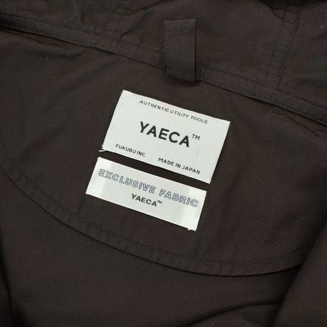 YAECA アノラックロングコート サイズM 10402 ナイロンプルオーバー