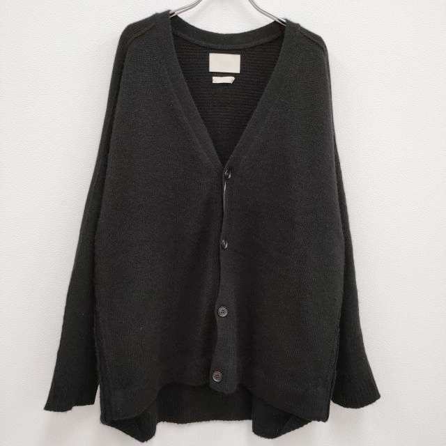 YOKE attic別注 カシミヤカーディガン Y21AW0301S-AC サイズ3 カーディガン ブラック メンズ ヨーク【中古】4-0124T♪の通販は