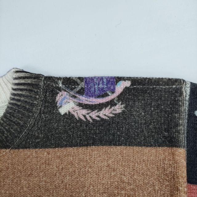 Children of the discordance 新品 WORLD FAMOUS INKJET CREW NECK KNIT COTDKN-637 セーター ニット マルチ メンズ チルドレンオブザディスコーダンス【中古】5-0821T∞_5