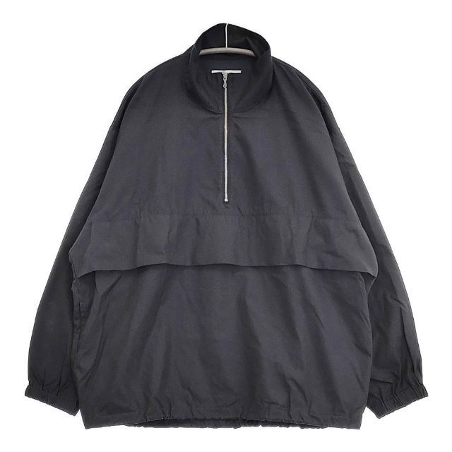 Graphpaper Suvin Sharkskin Stand Collar Anorak 定価46200円 GM231-30153 ジャケット 23SS ブラック メンズ グラフペーパー【中古】5-1019M∞
