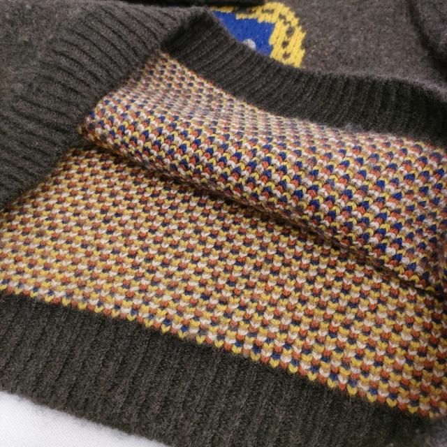 Kota Gushiken コウタグシケン Girl with a Wool Earring 真珠の耳飾りの少女 サイズ1 具志堅幸太 セーター ニット 22AW ブラウン メンズ【中古】6-0304T♪_6